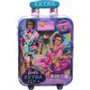 MATTEL Viaggi Ken Bambola Con Spiaggia Moda, Barbie Extra Fly Tropical Completo Nuovo