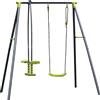 LIF Altalena Con Cavalcabile Baby Swing Set 2 Posti cm 195x153xH 195 6132251