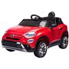 Fiat 500X Auto elettrica per bambinI Fiat 500X 12V rossa telecomando bagagliaio apribile