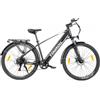 Touroll J1 Bicicletta da trekking con motore da 250W, ruote da 27,5", batteria da 561,6Wh, autonomia di 100 km
