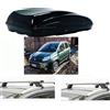 Mercedes-Benz BARRE PORTATUTTO ALLUMINIO FIAT PANDA ANNO 2013+BOX PORTATUTTO G3 HELIOS 400