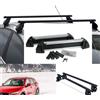 MENABO BARRE PORTATUTTO MAZDA CX-5 ANNO 2012+PORTASCI 4 PAIA ALLUMINIO CHIAVI ANTIFURTO