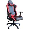 DecHome Poltrona Da Gaming Fallout in Poliuretano Cm 69,5x71,5x121-129 h Rosso