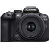 Canon EOS R10 + RF-S 18-45mm F4.5-6.3 IS ST, 24,2 MP CMOS 2,5x, 4K UHD 5331C010