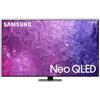 SAMSUNG TV NEO QLED 65" QE65QN90C SMART TV WI-FI CARBON SILVER 2023