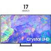 Samsung Smart TV 65" 4K UHD Display LED colore Titan Gray Tizen Series 8 UE65CU8