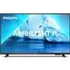 Philips Smart TV 32" FHD LED Ambilight Hue integrato Grigio Antracite 32PFS6908