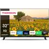 Thomson Smart TV 32" HD WXGA LED DVBT2/C/S2 Android TV Wi-Fi Nero 32HA2S13