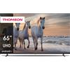 Thomson Smart TV 65" 4K UHD Display LED Sistema Android classe F Nero 65UA5S13