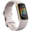 FITBIT Charge 5 Smart Band Smartwatch per l'attività fisica Bianco FB421GLWT