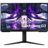 Samsung Monitor PC 24" Gaming LED Full HD Nero LS24AG320NUXEN Odyssey G3 G32A