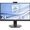 Philips Monitor PC 24 pollici FHD 250 cd/m² VGA HDMI DisplayPort 241B7QUBHEB