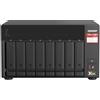 QNAP Ts-873A Nas Tower Collegamento Ethernet Lan Nero V1500B TS-873A-8G