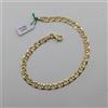 BRACCIALE DA UOMO A MAGLIA PIENA IN ORO GIALLO 18KT 7,9 GRAMMI (0228)