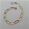 BRACCIALE DA DONNA A MAGLIA IN ORO GIALLO 18KT 750 3,8 GRAMMI (0246)