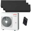 Toshiba Condizionatore Toshiba SHORAI Edge Black trial split 9000+12000+16000 BTU inverter A+++ wifi unità esterna 7 kW codice prodotto RAS-3M26G3AVG-E/RAS-B10G3KVSGB-E_1/RAS-B13G3KVSGB-E_1/RAS-B16G3KVSGB-E_1