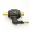 LICHIFIT Adattatore per saldatura ad arco Agon Tig Torcia per saldatura a gas Dinse Connettore giunto M16* 1.5 Dado a DKJ 10-25 / DKJ 35-50/50 Connettore rapido