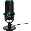 JBL Quantum Stream Studio, Microfono a Condensatore USB Professionale a Capsula Tripla per Streaming, Registrazione e Gaming, 4 Pattern Polari, VU Meter RGB, Compatibile con JBL QuantumEngine, Nero