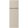 Beko RDSA310M40BN - Frigorifero doppia porta, 306 litri, Statico, Beige, Classe energetica E