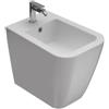 CERAMICA GLOBO Stone bidet 52.36 multi 1foro filo parete con fissaggi ghost bianco lucido codice prod: ST010BI