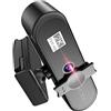 osiuujkw Webcam Videocamera ad definizione 4K Videocamera Microfono Laptop Ufficio Streaming Videoconferenze Stream Autofocus, tipo 1