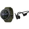 SUUNTO VERTICAL TITANIUM SOLAR FOREST + CUFFIE SONIC Orologio GPS