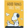 Grupo Erik Taccuino A5 Snoopy Peanuts - Quaderno Appunti Pagine Bianche con Stickers, Tasca Espandibilee e Copertina Rigida, 192 Pagine | Diario Personale: Snoopy Gadget, Idee Regalo per Donna
