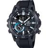 Casio Orologio Uomo CASIO EDIFICE ECB-40PB-1AEF Chrono Silicone Nero Bluetooth