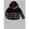 BLAUER GIACCA CORTA NYLON+ PELLICCIA - MARRONE - 23WBLDC02172-006646-390