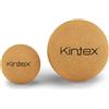 Kintex Palla per fascia in sughero, 5 cm o 8 cm, palla per automassaggio, automassaggio, rigenerazione dopo lo sport, palla in sughero, palla per fascia (8 cm)
