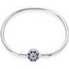 HappyStar Bracciale Donna Argento 925, Bracciali Bead Charm Da Donna,Braccialetto in Argento Sterling con chiusura Regali per donne.