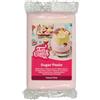 FunCakes Pasta di Zucchero Pastel Pink: Facile da Usare, Liscia, Flessibile, Morbida e Pieghevole, Perfetta per la Decorazione di Torte, Halal, Kosher e Senza Glutine. 250 gr