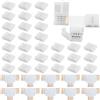 EKSAVE Connettore per striscia LED, prolunga, connettore angolare, clip di fissaggio per strisce LED, per 10 mm, 4 poli RGB 5050