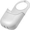 Aerzetix - C73699 - Organizer per lavello porta spugna per appendere 200x100x45mm con 1 tasca portaoggetti - cucina gocciolante sapone bagno - in silicone - colore bianco