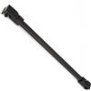 M-Home - Braccio di supporto da parete in acciaio inox per vetro spesso da 6mm 8mm 10mm per pannello di vetro doccia senza cornice, 40 cm, nero