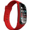 QSWL Smart Watch con Schermo a Colori C1plus - Contapassi Impermeabile per la frequenza cardiaca e la Pressione sanguigna,Smartwatch con Schermo a Colori da Uomo e Donna/iOS Xyhj