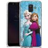 DeinDesign Custodia di silicone compatibile con Samsung Galaxy A6 (2018) Custodia trasparente Cover per smartphone trasparente Prodotto ufficiale su licenza Frozen Disney
