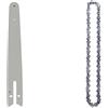 ZHLWei 4 6 8 piastra guida e set catena for sega for mini motosega elettrica sostituzione catena di ricambio accessori for carpenteria falegname giardino