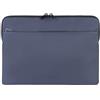 TUCANO - GOMMO - Manicotto per laptop 14 e MacBook Air 15, in materiale gommato - Blu