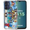 Cokitec Cover rinforzata per Samsung Galaxy A15 4G / 5G Manga One Piece Sunny