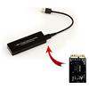 KALEA-INFORMATIQUE Convertitore per Mac SSD 2013/2014 tipo AHCI 12+16 pin a USB 3.0 (USB3 GBps) - MD711 MD712 MD760 MD761 ME864 ME865 ME866 ME293 ME294 ME874 ...