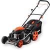 FUXTEC tagliaerba a scoppio semovente FX-RM5396, 53cm Larghezza, autotrazione, 196cc, Easy Clean, 4-in-1, 6CV/4.4KW, Mulching, Cesto da 70L