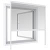 Windhager Tenda a Rullo zanzariera, zanzariera, Telaio in Alluminio per finestre, accorciabile singolarmente, 100 x 160 cm, Bianco, 03876