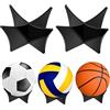 UKOFEW Porta Pallone Calcio,Espositore per Pallone da Calcio,per Riporre e Display da Pallone Calcio Pallone Pallavolo Palla-Black