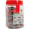 fischer DuoPower 10 x 50 in BigBox, 210 tasselli universali, potenti tasselli a 2 componenti, tasselli in plastica per il fissaggio su cemento, mattoni, pietra, cartongesso, ecc., senza viti