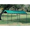 G. DEL RE Gazebo 3x4 da Giardino esterno Copertura Auto Top Verde CarPort