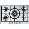 De Longhi Piano Cottura 5 Fuochi a Gas 75 cm Inox NSL575X