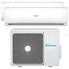 CANDY PURA CONDIZIONATORE DUAL 9+12 BTU CY2T18AOUT INVERTER R32 A++A+ WIFI