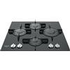 HOTPOINT FTGHG 641 D/HA(BK) PIANO COTTURA A GAS 60 CM 4 FUOCHI NERO