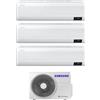 Samsung Climatizzatore Trial Split 7+7+9 Btu/h WiFi AJ052TXJ3KG Windfree Avant